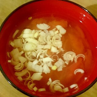 トマトと春雨の中華スープ